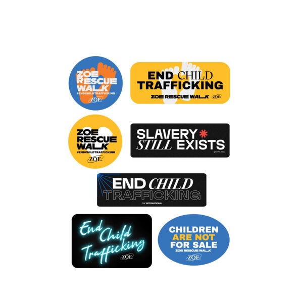 ZOE Walk Stickers Thumbnail