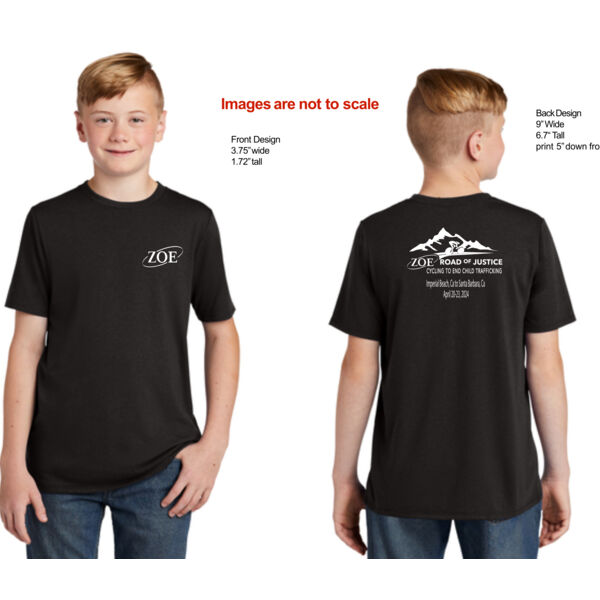  ZOE ROJ Tee - Youth Thumbnail