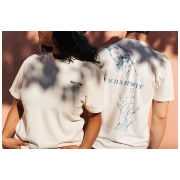 Go ZOE Reach and Rescue Tee - Unisex Thumbnail